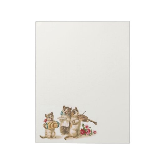 Caterwaulen Notepad Notizblock (Rotiert)