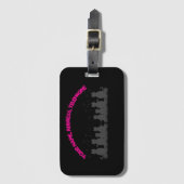 caterwauling Personalize , Luggage Tag  Gepäckanhänger (Vorderseite Vertikal)