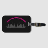 caterwauling Personalize , Luggage Tag  Gepäckanhänger (Vorderseite (Horizontal))