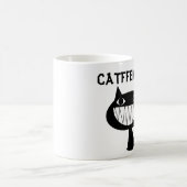 CATFFEINATED lustige Kaffee-Katzen-Tassen Kaffeetasse (Mittel)