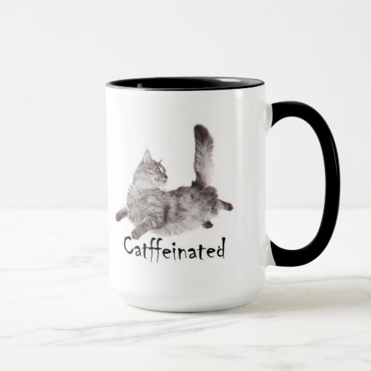 Catffeinated Tasse (Rechts)