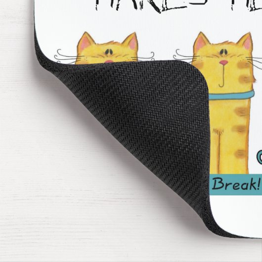 CATffeine-Break Mousepad (Ecke)