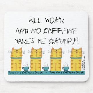 CATffeine-Break Mousepad