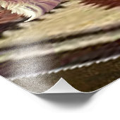 CATFIGHT IN A TEEPEE FOTODRUCK (Ecke)