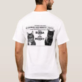 CatFight T-Shirt (Rückseite)