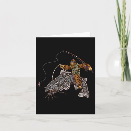 Catfischereifischer — Bigfoot Jagd — Karte (Vorderseite)
