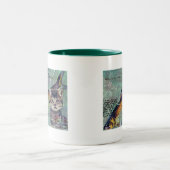 Catfischereifischerei Zweifarbige Tasse (Mittel)