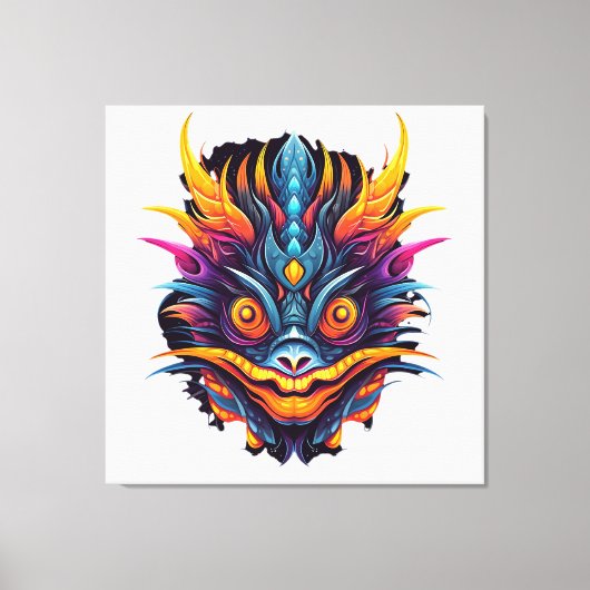 Catfish Beautiful Pop Kunst Leinwanddruck (Vorderseite)