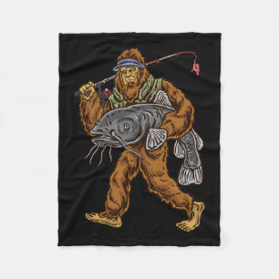 Catfish Bigfoot Jagd Fleecedecke