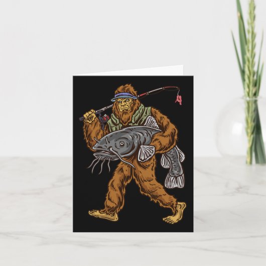 Catfish Bigfoot Jagd Karte (Vorderseite)