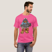 Catfish Bigfoot Jagd T-Shirt (Vorne ganz)
