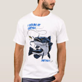 Catfish-Design T-Shirt (Vorderseite)