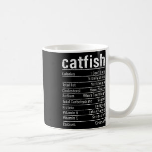 Catfish Fakten Funny Fishing Lover Catfish Graph Kaffeetasse