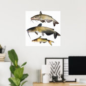 Catfish-Familie Poster (Heimbüro)