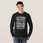 Catfish Fangmänner Fischer Fischer Fischer Fischer T-Shirt (Vorne ganz)