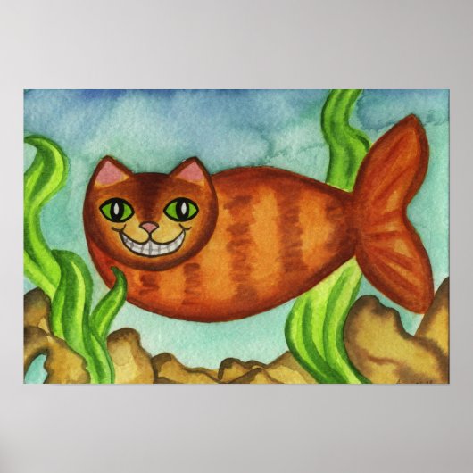 Catfish Fish Plakat drucken (Vorne)