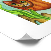 Catfish Fish Plakat drucken (Ecke)