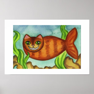 Catfish Fish Plakat drucken