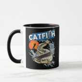 Catfish Fisherman  Tasse (Links)