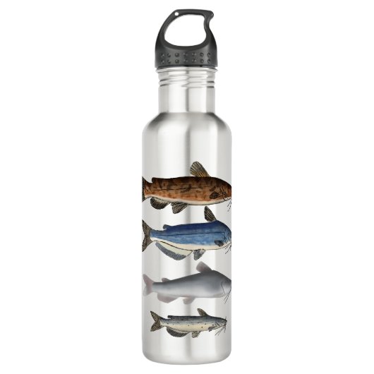 Catfish Group Edelstahlflasche (Vorderseite)