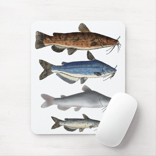 Catfish Group Mousepad (Mit Mouse)