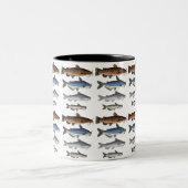 Catfish Group Zweifarbige Tasse (Mittel)