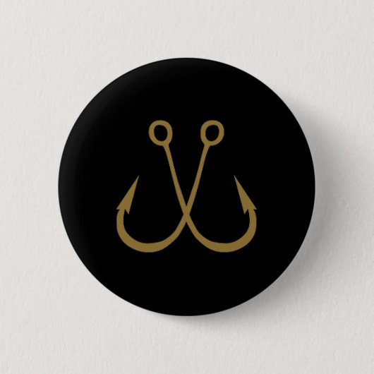 Catfish Hunter Catfish Fisherman Catfish Button (Vorderseite)