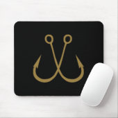 Catfish Hunter Catfish Fisherman Catfish Mousepad (Mit Mouse)