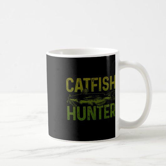 Catfish Hunter Catfish Fishing Gift Kaffeetasse (Rechts)