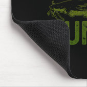Catfish Hunter Catfish Fishing Gift Mousepad (Ecke)