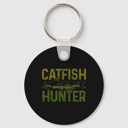 Catfish Hunter Catfish Fishing Gift Schlüsselanhänger (Vorderseite)