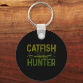 Catfish Hunter Catfish Fishing Gift Schlüsselanhänger (Vorderseite)