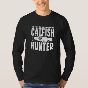 Catfish Hunter River Fischen Angeln Lov T-Shirt