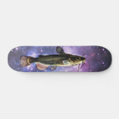 Catfish in Deep Space Skateboard (Horizontal)