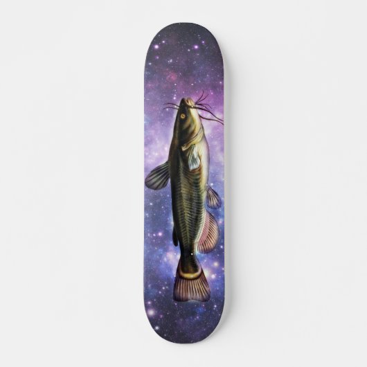Catfish in Deep Space Skateboard (Vorne)