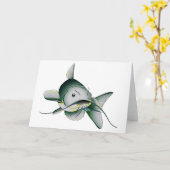 Catfish Karte (Gelbe Blume)