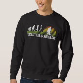 Catfish Man Evolution of Noodling  2 Sweatshirt (Vorderseite)