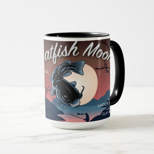 Catfish Moon Tasse (VorderseiteRechts)