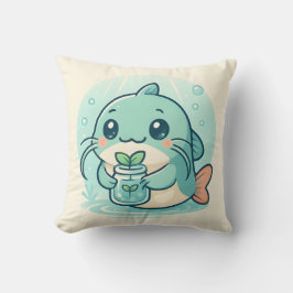 Catfish Plant Parent Kissen