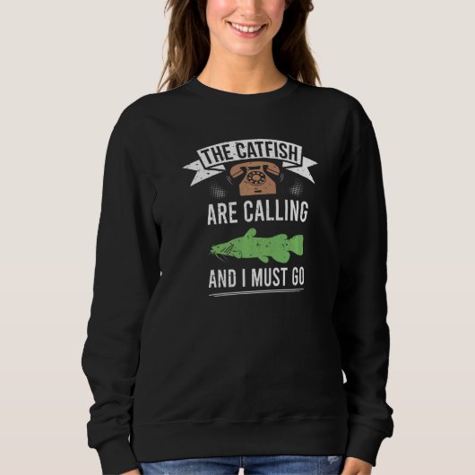 Catfish Telefon: Blue Catfish Slayer 1 Sweatshirt (Vorderseite)