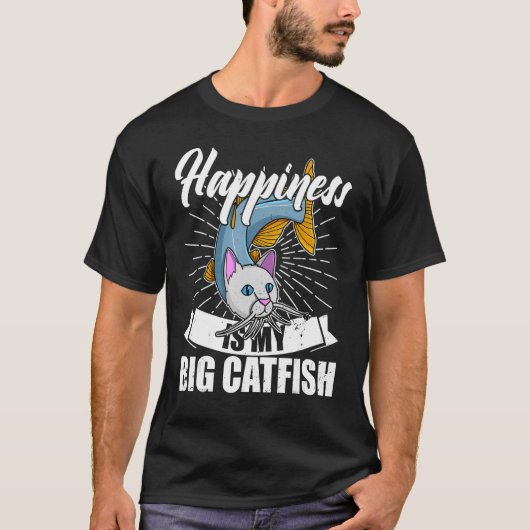 Catfish Wels Fischen Spaß 1 T-Shirt (Vorderseite)
