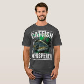 Catfish Whisperer Fisch T-Shirt (Vorne ganz)