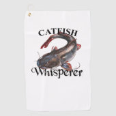 Catfish Whisperer Leichtfisch Handtuch (Vorderseite)