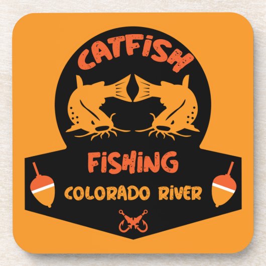 Catfishing Colorado Getränkeuntersetzer (Vorderseite)