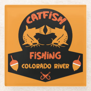 Catfishing Colorado Glasuntersetzer