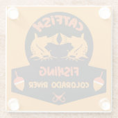 Catfishing Colorado Glasuntersetzer (Rückseite)