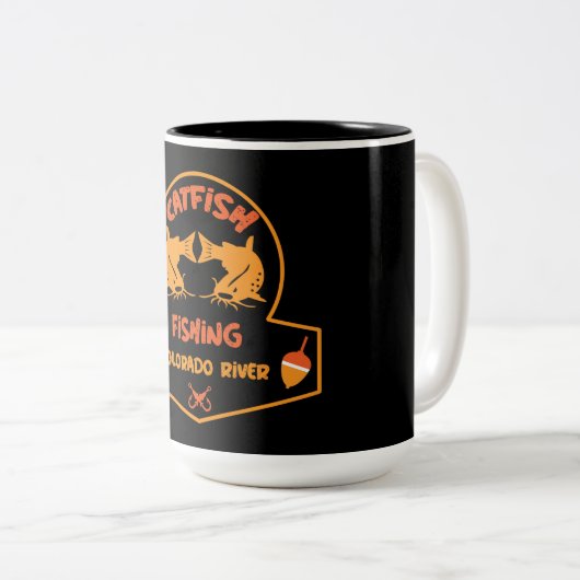 Catfishing Colorado Zweifarbige Tasse (VorderseiteRechts)