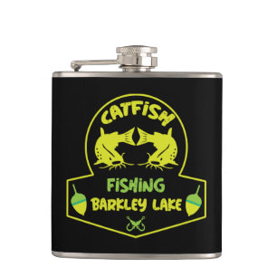 Catfishing Lake Barkley Kentucky Flachmann