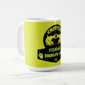 Catfishing Lake Barkley Kentucky Kaffeetasse (Vorderseite Links)