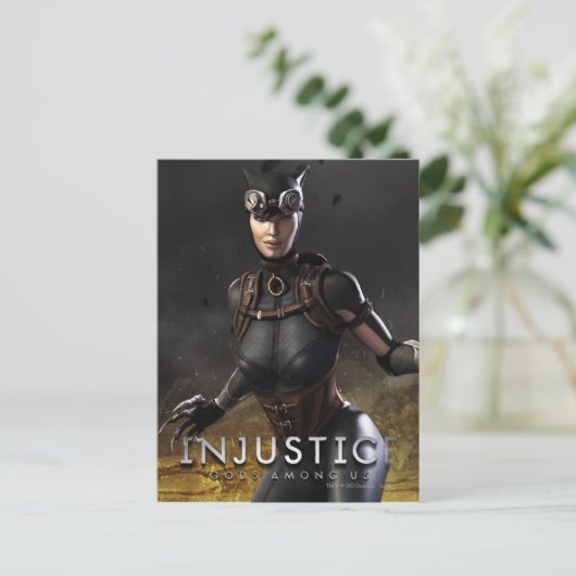 Catfrau Postkarte (Stehend Vorderseite)